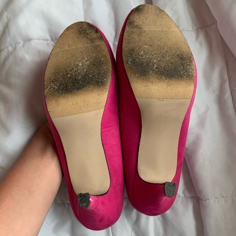 Madden Girl hot pink pumps - Picture 5 of 8